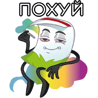 Стикер Два зиплока @dvaziplock - 0