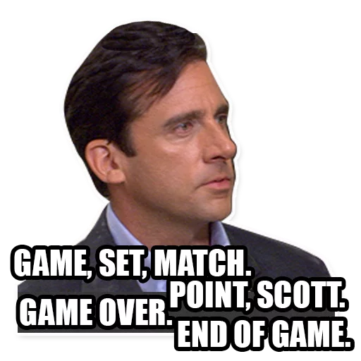 Sticker dwightyouignorantslut - 1