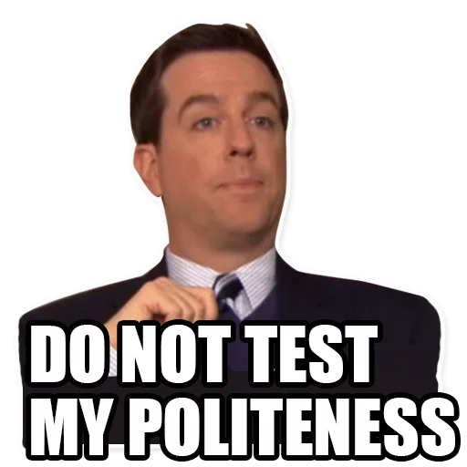 Sticker dwightyouignorantslut - 1