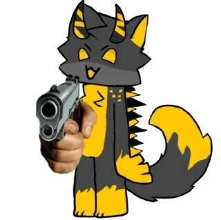 Стикер kaiju paradise - 9