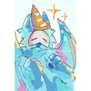 Стикер kaiju paradise - 2