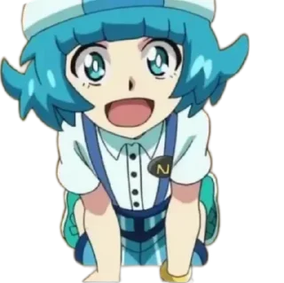 Стикер Тока Ника и Нару - 2