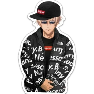 Sticker аниме стикеры будущего - 10