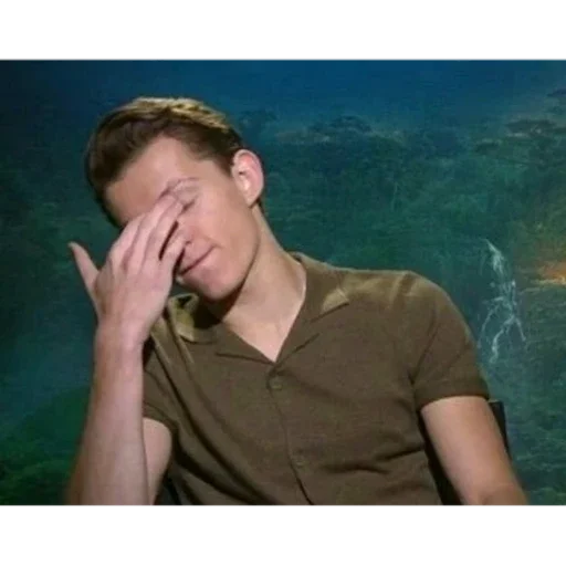 person human face water