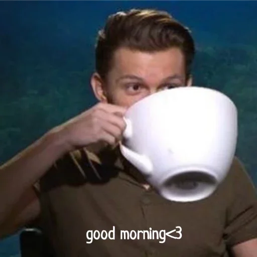 person coffee cup mug