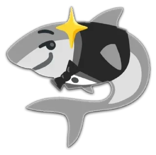 Стикер shark - 10
