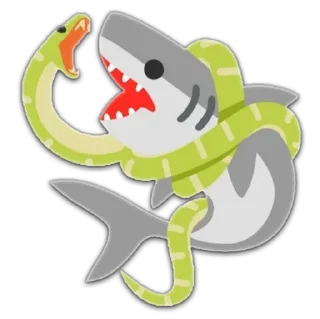 Стикер shark - 4