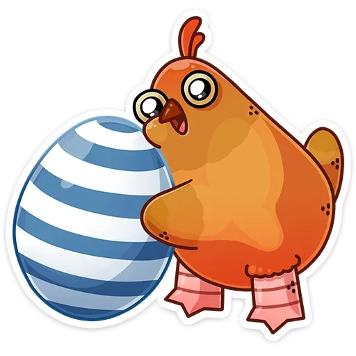 Sticker Пасхальная Клунька (@TgSticker) - 2