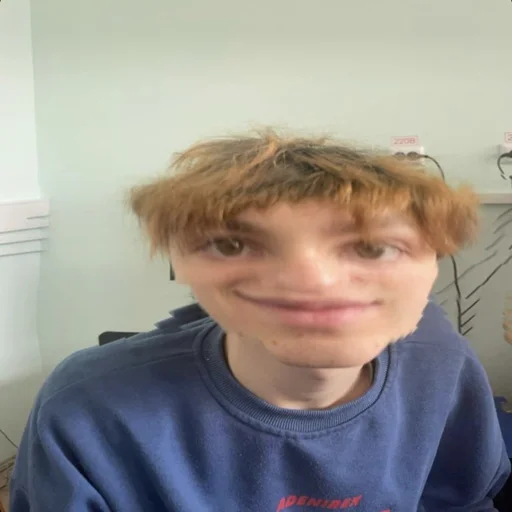 person human face clothing