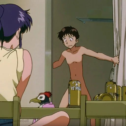 Sticker @iameball @spaisrum @channelretards ebangelion02 - 0