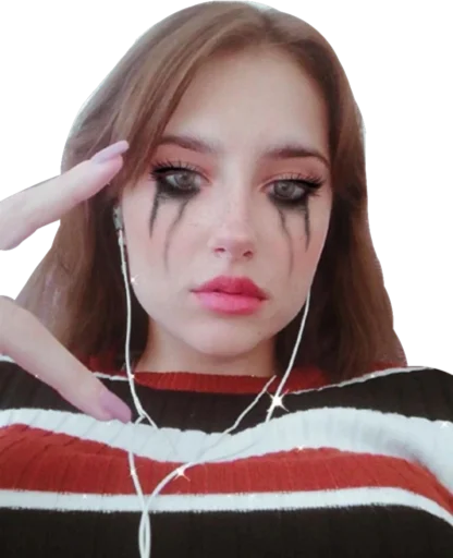 human face person lipstick