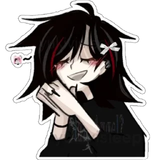 Стикер YR0D1N4 N1K4 ⋆✴︎˚｡⋆ tg: @yukivisleep - 0