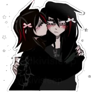 Стикер YR0D1N4 N1K4 ⋆✴︎˚｡⋆ tg: @yukivisleep - 4