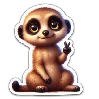 Sticker Meerkat @cyber_arts - 7