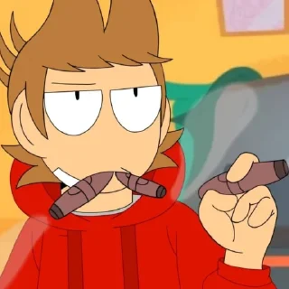 Sticker Тордомания от Eddsworld Rus - 1