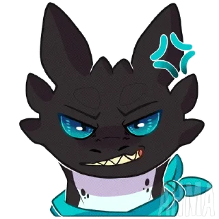 Sticker Night Fury Ed - 6