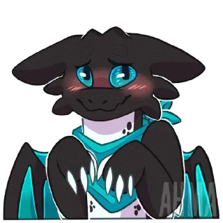 Sticker Night Fury Ed - 2