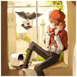 Sticker Эдгар, забери мою кровь<3 : @l0lkkkk - 1