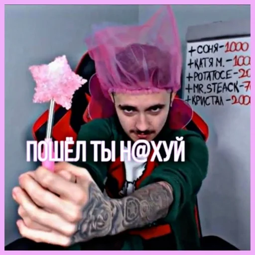 text human face clothing