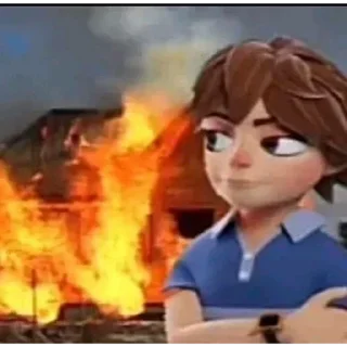 Стикер Bruh - 10