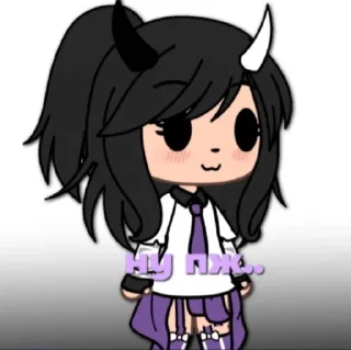 Sticker гаЧа мУчи шК🥵 - 1