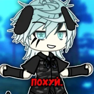 Sticker гаЧа мУчи шК🥵 - 7