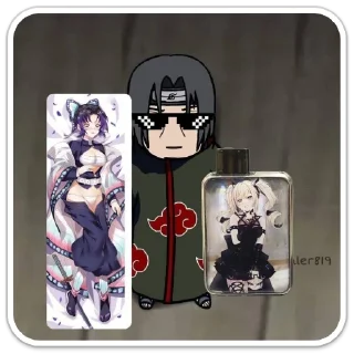 Стикер анти Итачи няшка - 6