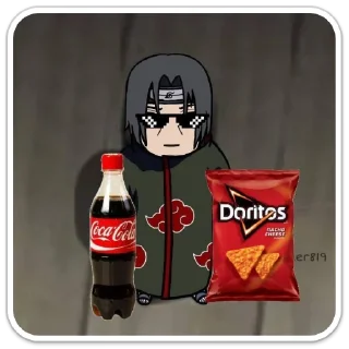 Стикер анти Итачи няшка - 2