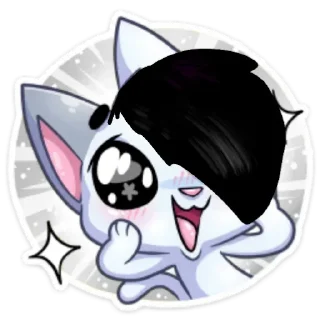 Стикер Бисквит эмо - 4