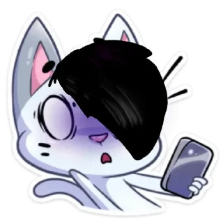 Стикер Бисквит эмо - 3