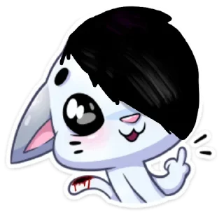 Стикер Бисквит эмо - 1