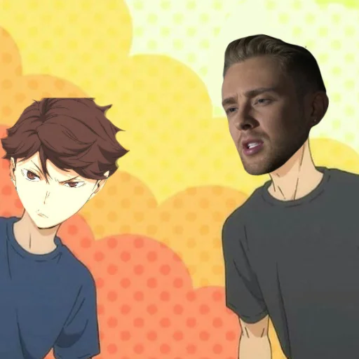 человеческое лицо одежда мультфильм