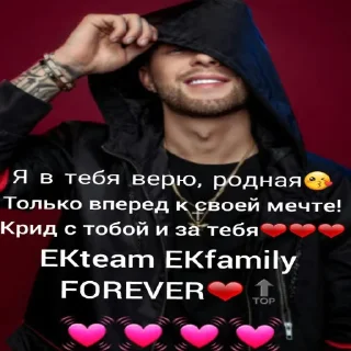 Sticker егор крид вайбс - 1