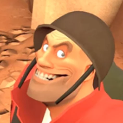 cartoon smile person