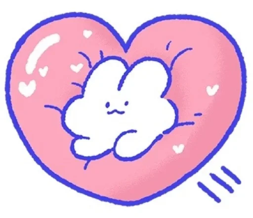 clipart heart cartoon