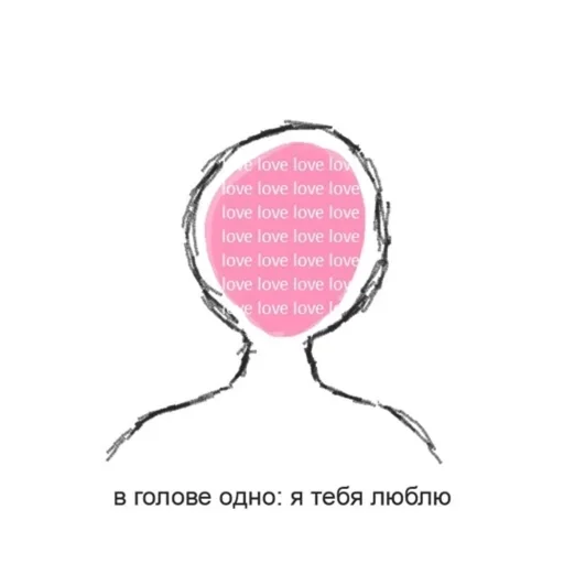 рисование эскиз сердце