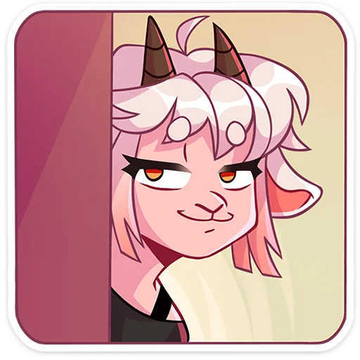 Стикер Эйко :: @stickroom - 2