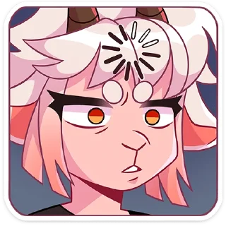 Стикер Эйко :: @stickroom - 4