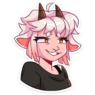 Sticker Эйко  от -> @TgSticker - 11