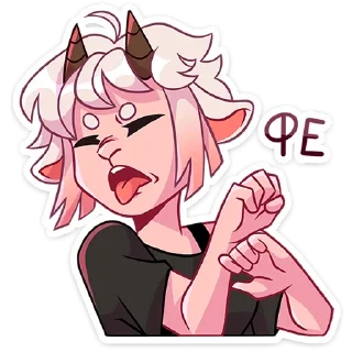 Sticker Эйко  от -> @TgSticker - 1