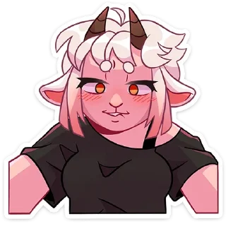 Sticker Эйко  от -> @TgSticker - 9