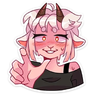 Sticker Эйко  от -> @TgSticker - 7