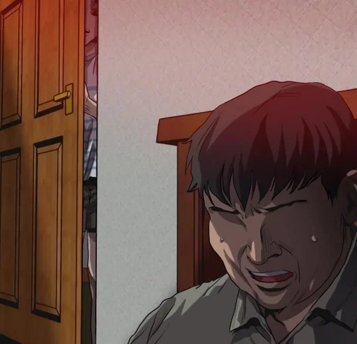 cartoon anime human face