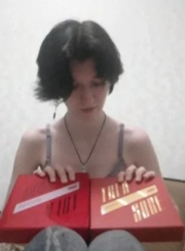 person human face clothing