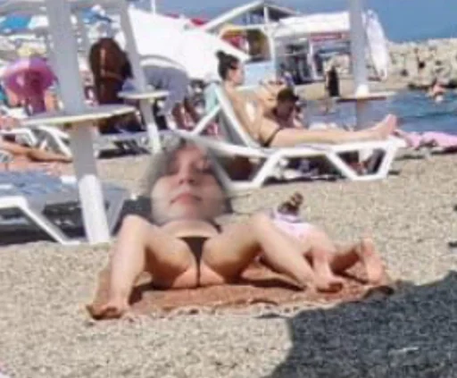 outdoor ground sun tanning