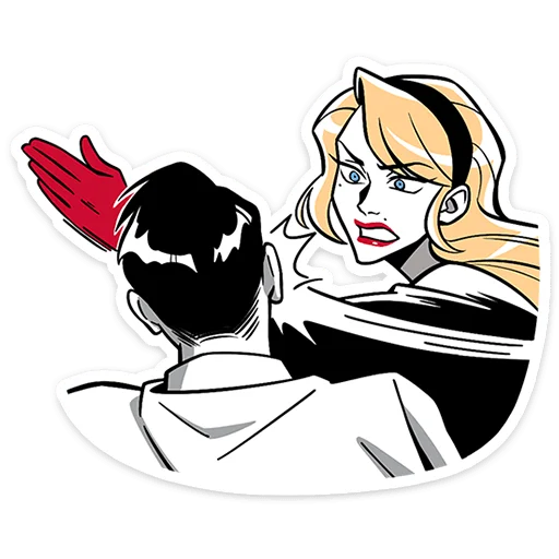 Стикер elinor_and_george - 1