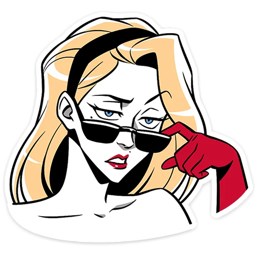 Sticker elinor_and_george_vk - 1