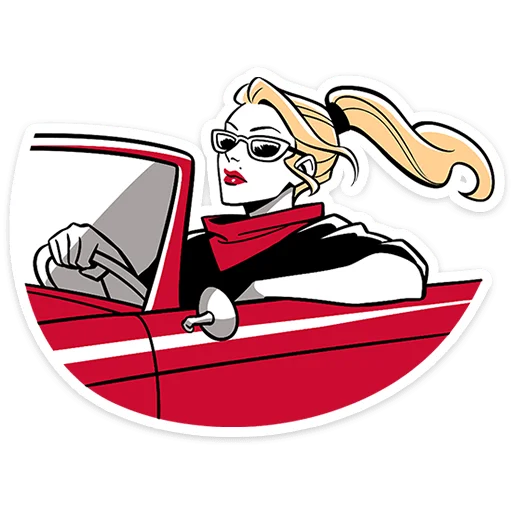 Sticker elinor_and_george_vk - 1