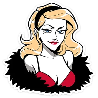 Sticker Элинор и Джордж • @TgSticker - 10