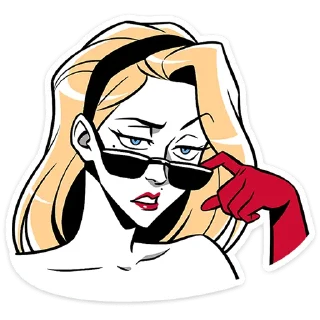 Sticker Элинор и Джордж • @TgSticker - 1